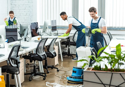 Clean Office Furniture and Flooring