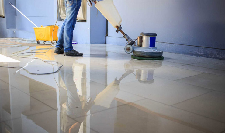 Floor Buffing and Polishing